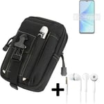 big Holster for Oppo A57 + earphones pouch sleeve belt bag cover case Outdoor Pr