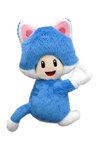 Super Mario Magnet Plush Figure Cat Toad 15cm