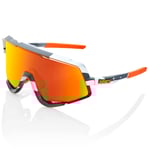 100% Glendale Sunglasses - HiPER Mirror Lens Soft Tact Grey Camo / Red Multilayer Camo/HiPER Multilayer/Mirror