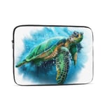 Laptop Case,10-17 Inch Laptop Sleeve Carrying Case Polyester Sleeve for Acer/Asus/Dell/Lenovo/MacBook Pro/HP/Samsung/Sony/Toshiba,Big Sea Turtle Watercolor 12 inch