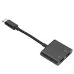 2‑in‑1 USB C To 3.5mm Adapter Type‑C To AUX Jack With USB C PD 60W Fas BLW