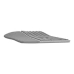MICROSOFT Microsoft Surface Ergonomic Keyboard Clavier sans fil Bluetooth 4.0 allemand gris alcantara commercial