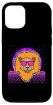 iPhone 13 Pro Aesthetic Vaporwave Outfits with Lion Vaporwave Case