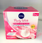 50g Nivea Pearly Bright 5 In 1 Micro Pearl Filler Day Face Serum Cream SPF33 PA+
