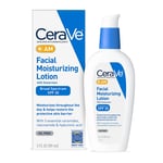 CeraVe Moisturizers, Moisturizing Facial Lotion AM, 3 88.7 ml (Pack of 1)