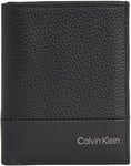 Calvin Klein Men Wallet with RFID, Black (Ck Black), One Size