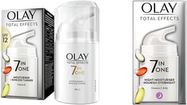 Olay Total Effects 7In1- Day Moisturiser and Sunless Tanner with SPF12, Vitamin 