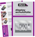 dipos I 2x Screen Protector compatible with DeLonghi ECAM 23.466.S Cappuccino Cup tray cover Protection Films clear