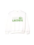 Lacoste Men's Sh5453 Sweatshirts, White, L