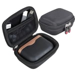 Hermitshell Hard Travel Case for Sony WF-1000XM3 Truly Wireless Noise Cancelling Headphones (Black)