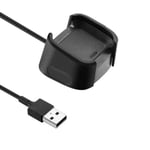 TECHGEAR Câble de Remplacement Chargeur USB Compatible avec Fitbit Versa/Versa Lite, Station de Recharge USB pour Versa/Versa Lite Activité de fréquence Cardiaque et de Remise en Forme