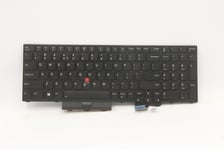Lenovo ThinkPad T15g 1 P15 1 Keyboard Indian US Black Backlit 5N20Z74890