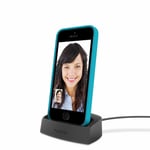 Mophie Desktop Charging Dock Lightning for Iphone 5/5s/6/6s/ Black And Gold