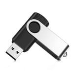 Fesaymi 64G USB 2.0 Flash Drive, Swivel Design Memory Sticks, Pen Drive, Usb Sticks for Data Storage, Zip Drive and jump Drive with LED Light
