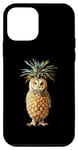 Coque pour iPhone 12 mini Hibou ananas