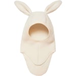 HUTTEliHUT BUNBUN balaclava wool fleece rabbit ears – off-white - 4-6år