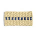 HAY - Coco dot dörrmatta - white/blue - Dörrmattor - Flerfärgad