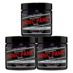 Manic Panic Purple Haze Classic Creme Vegan Semi Permanent Hair Dye 3 x 118ml