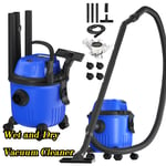 Wet And Dry Vacuum Cleaner 3IN1 Electric Hoover Wheeled Heavy Duty 4000W 180Kpa