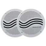 ProMarine Marinhögtalare Slavsats 6,5" 150w vit Bluetooth-högtalare slav set