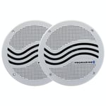 ProMarine Marinhögtalare Slavsats 6,5" 150w vit Bluetooth-högtalare slav set 1114868