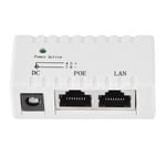 Poe Splitter Power Over Ethernet Injector Adapter For Lan Ne White