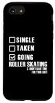 Coque pour iPhone SE (2020) / 7 / 8 Roller Skater Funny - Une seule prise en train de faire du patin à roulettes