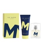 NEW TED BAKER M 30ML EAU DE TOILETTE SPRAY + 150ML BODY WASH GIFT SET