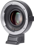 VILTROX EF-E II 0.71X Bague Adaptatrice Canon EOS-Sony E/FE