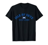 Isle Of Skye Scotland UK Vintage Scottish Flag T-Shirt