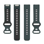 Twin urheilu kellon ranneke Fitbit Charge 6 - Oliivinvihreä/musta