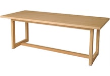 Nordic Furniture Group - Friburg Matbord 210x90cm Vitpigmenterad Ek