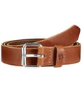 Fjallraven Singi 2.5cm Leather Belt - Cognac Colour: Leather Cognac, Size: 95cm