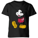 Disney Classic Kick Kids' T-Shirt - Black - 11-12 Years