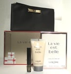 Lancome La Vie Est Belle Gift Set,  50 ml + 50 ml Lait de Parfum Nutritif ,Bo...