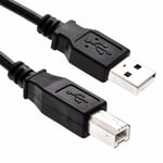 2m USB 2.0 Printer Scanner Cable Lead Cord for Epson Expression XP-202