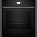 Neff N90 Slide & Hide Pyrolytic Self Cleaning Oven - Graphite Grey B64CS71G0B