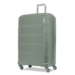 American Tourister Stratum 2.0 Expandable Hardside Luggage with Spinner Wheels, Jade Green, 28-Inch Checked-Large, Stratum 2.0 Expandable Hardside Luggage with Spinner Wheels