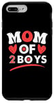 iPhone 7 Plus/8 Plus Mom of 2 Boys From Son Mothers Day Birthday Low Battery Case