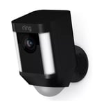 Ring Spotlight Cam Plus Battery Indoor Outdoor Wireless Security Camera 1080HDs