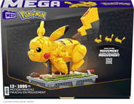 Jeu de construction Mega Construx Pokémon Pikachu en mouvement