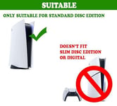 Plates for PS5 Playstation Disc Edition, Replacement Black Faceplates Covers...