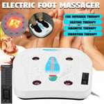 Electric Therapy Foot Massager Vibration Infrared Heat Foot Relieve Machine Gift