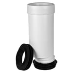 Faluplast WC-Anslutning 2316849 Exentrisk 17 mm FALU WC-STOS EXC H=310 MM VIT 59840