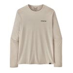 Patagonia Patagonia Men's Long Sleeve Cap Cool Daily Graphic Shirt Waters Fitz Roy Trout: Pumice X-Dye S, Fitz Roy Trout: Pumice X-Dye