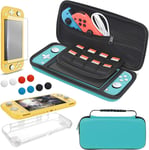 Étui De Transport Portable Pour Sac De Voyage, Protecteur Compatible Avec Nintendo Switch Lite (Turquoise)