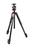 Manfrotto MK055XPRO3-BHQ2, Aluminium 3 Section Tripod with XPRO Ball Head + 200PL plate, Quick Power Lock System, for DSLR, CSC, Mirrorless, Video