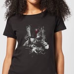 Star Wars Boba Fett Distressed Women's T-Shirt - Black - S