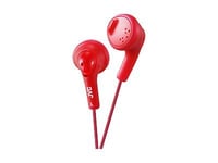JVC HA-F160-R Gumy - Écouteurs - embout auriculaire - filaire - jack 3,5mm - rouge framboise