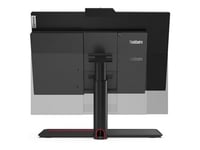 Lenovo ThinkCentre M70a 11CK - Tout-en-un - avec Support de moniteur à fonction complète - Core i5 10400 / 2.9 GHz - RAM 8 Go - SSD 256 Go - TCG Opal Encryption, NVMe - graveur de DVD - UHD Graphics 630 - Gigabit Ethernet LAN sans fil: - 802.11a/b/g/n/a